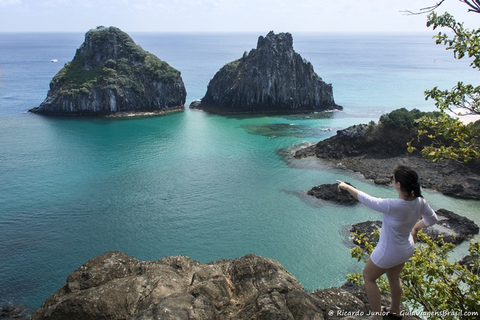 Foto da Baía dos Porcos, em Fernando de Noronha, Pernambuco - Photograph by Ricardo Junior /www.ricardojuniorfotografias.com.br