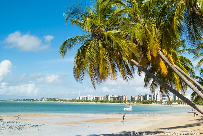 Foto da Praia de Ponta Verde, em Maceió, Alagoas. - Photograph by Ricardo Junior /www.ricardojuniorfotografias.com.br