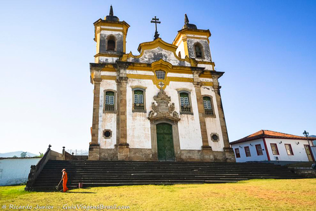 Igreja São Francisco de Assis, em Mariana. Photograph by Ricardo Junior / www.ricardojuniorfotografias.com.br