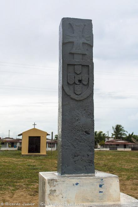 Monumento do Marco Colonial do Brasil, na Praia Arraial do Marco, em São Miguel do Gostoso, RN. Photograph by Ricardo Junior / www.ricardojuniorfotografias.com.br