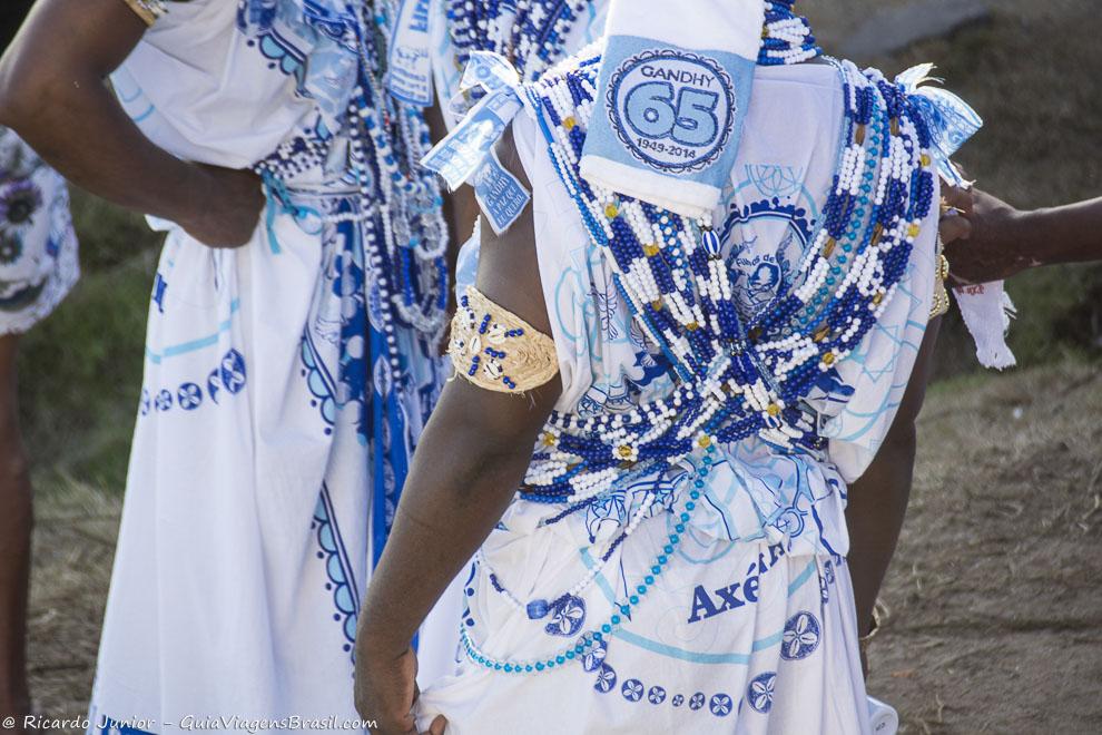 Filhos de Gandhy, no Carnaval de Salvador, na Bahia. Fotos de Ricardo Junior / www.ricardojuniorfotografias.com.br