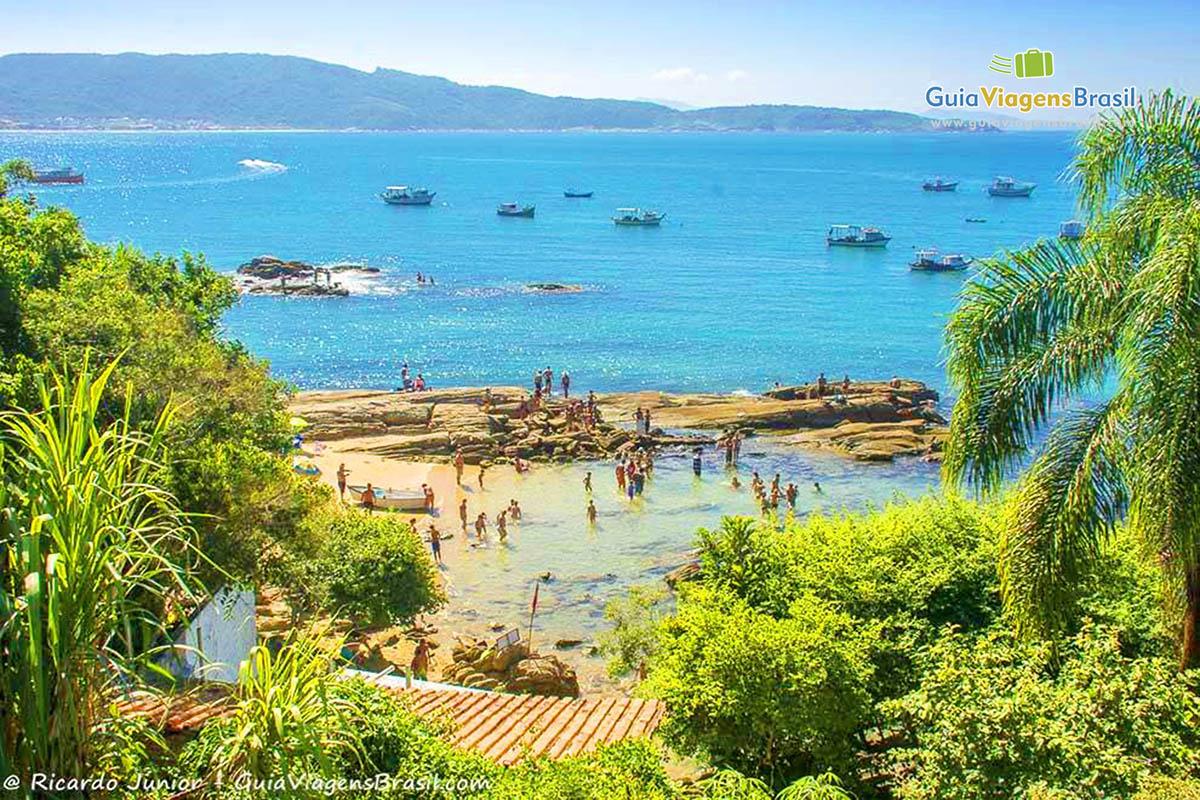 Foto Praia da Lagoinha a partir do mirante.