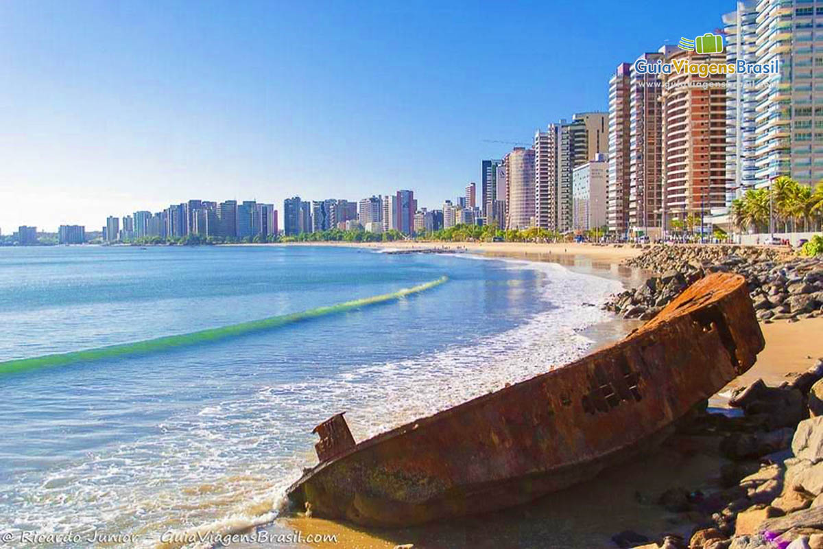 Foto Praia de Iracema, Fortaleza, CE.