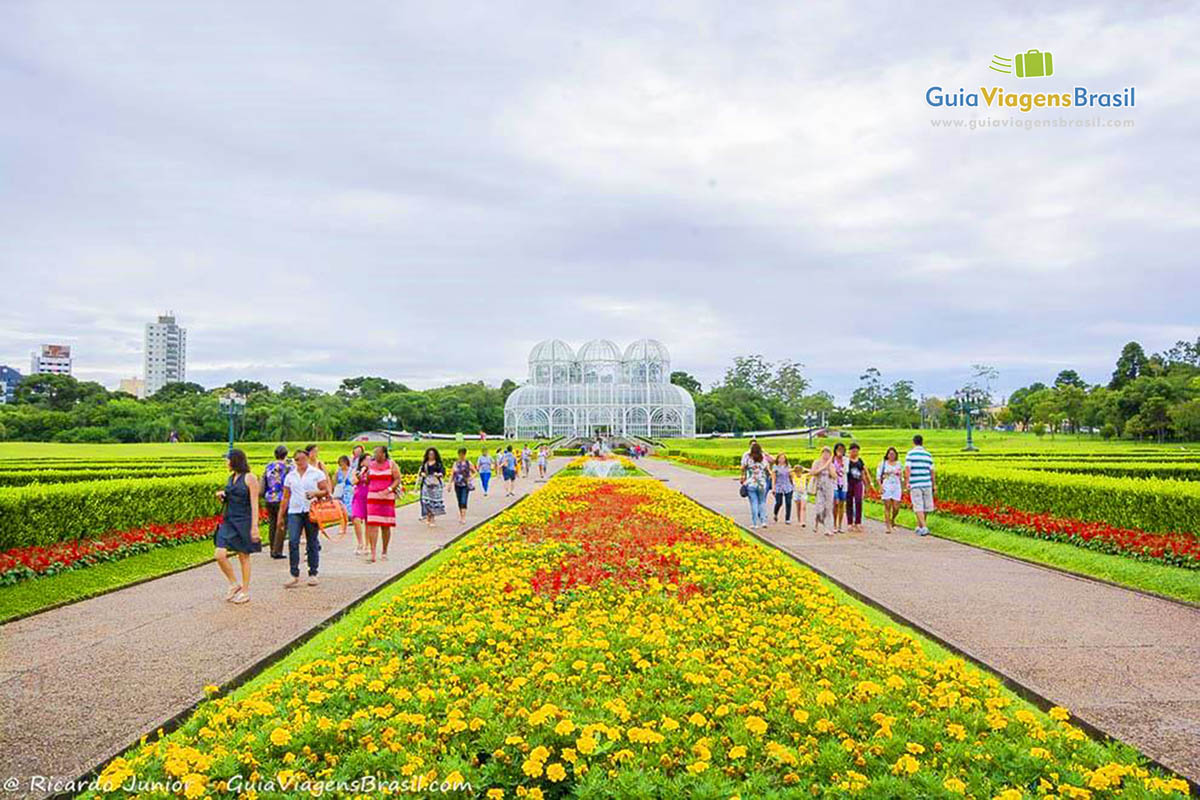 Foto Jardim Botânico de Curitiba, PR.