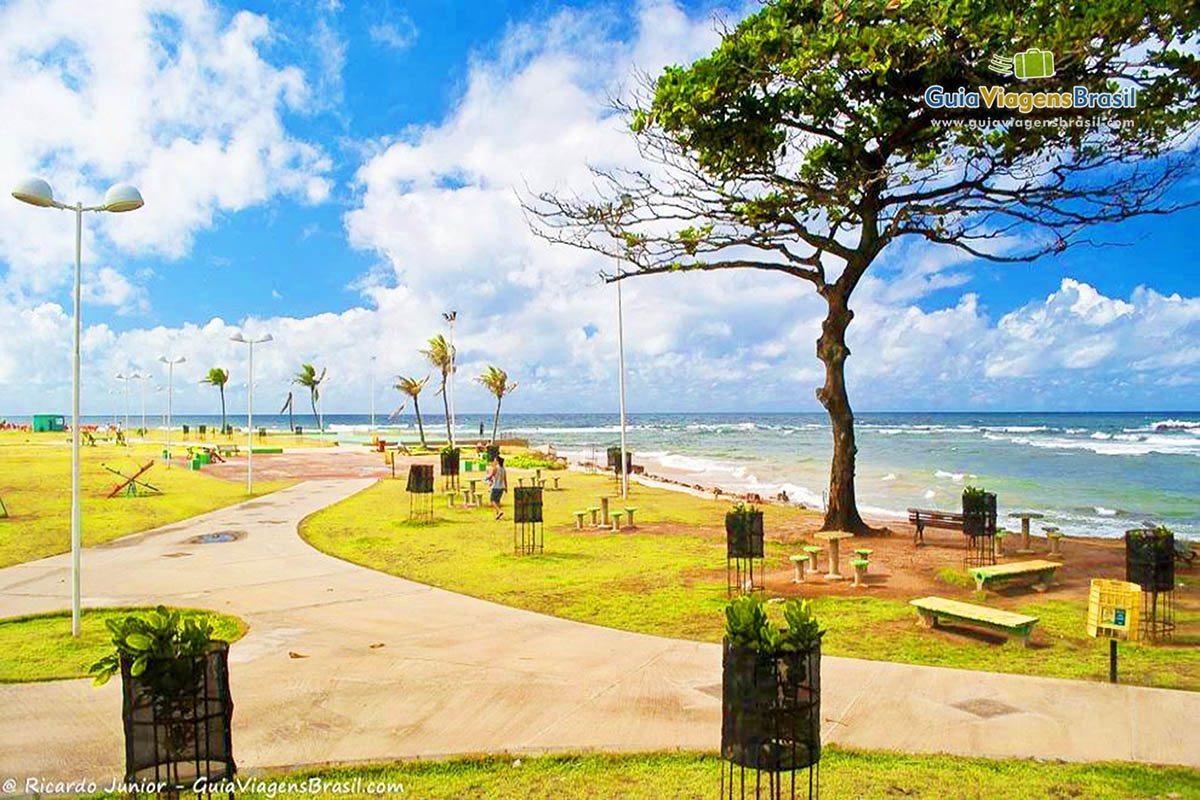 Foto Praia de Pituba, Salvador, BA.