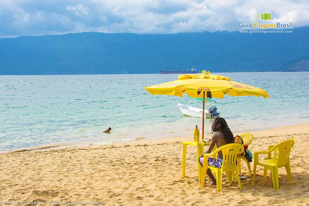 Foto Praia do Curral, Ilhabela, SP.