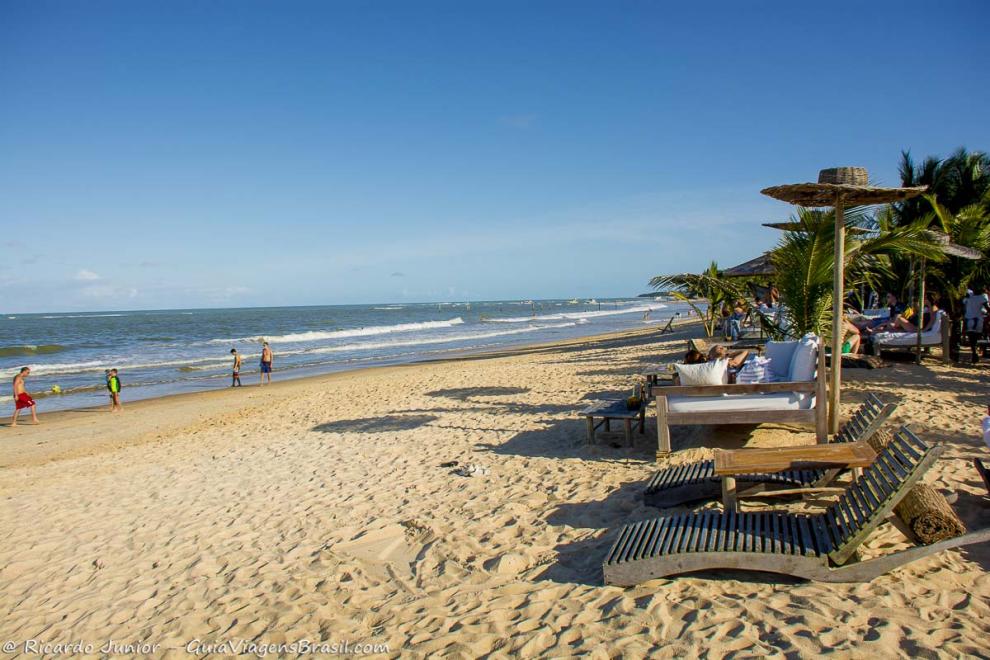Foto da Praia dos Coqueiros, Trancoso, BA.