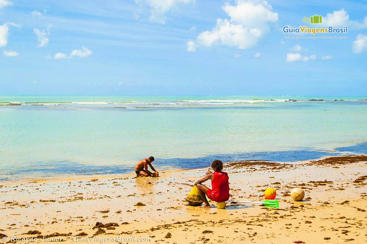 Foto Praia do Parracho, em Arraial D`Ajuda, BA.