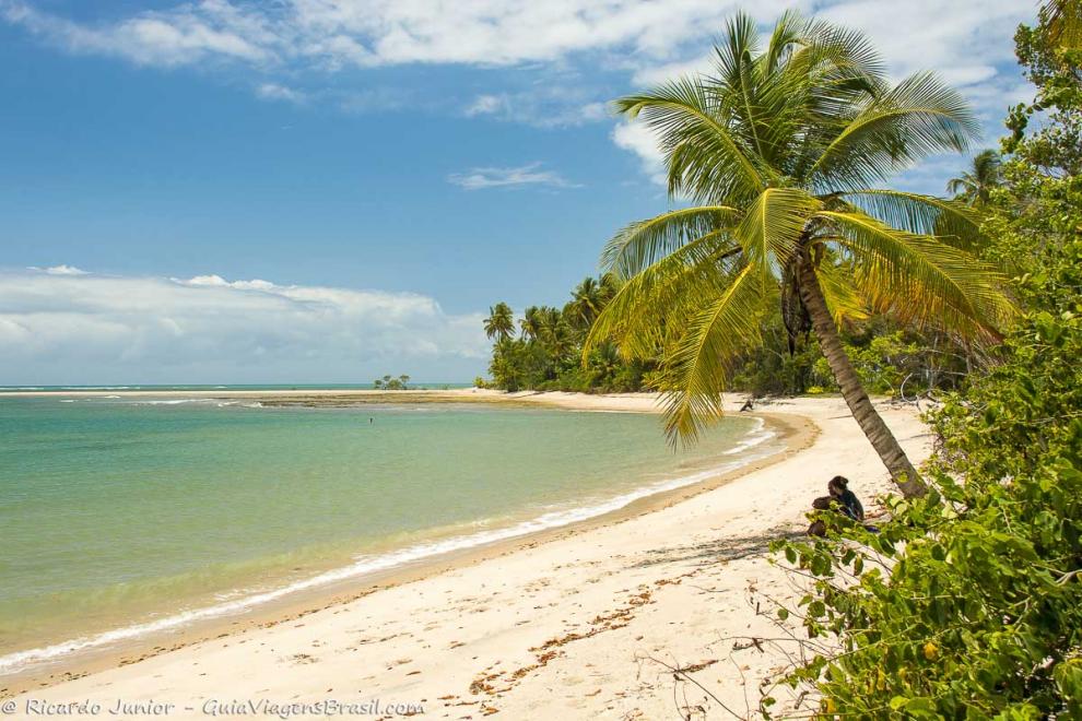 Foto da Praia da Ponta dos Castelhanos, Boipeba, BA.