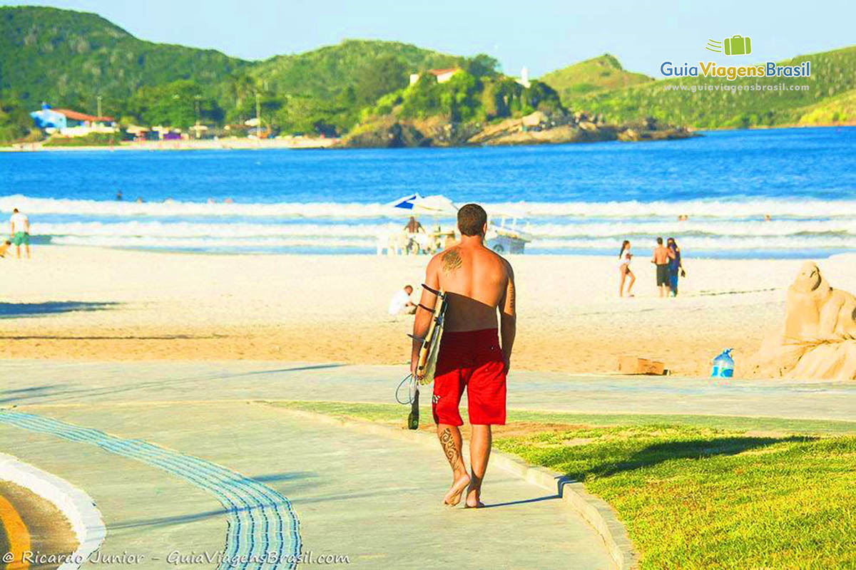 Foto Praia do Forte, Cabo Frio, RJ.