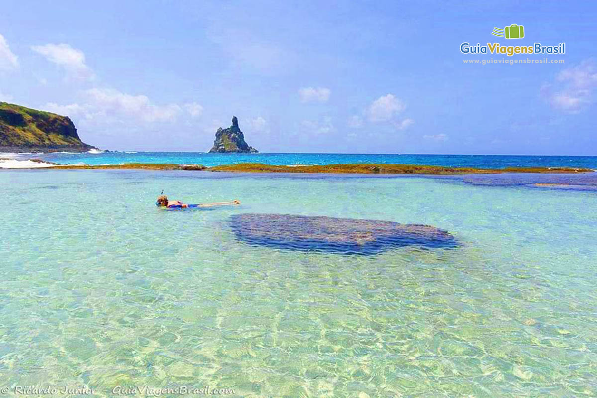 Foto Mergulho na Praia de Atalaia, Fernando de Noronha, PE.