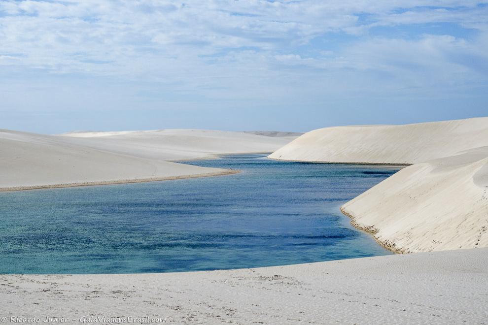 Imagem das lindas águas do Circuito Lagoa Bonita.