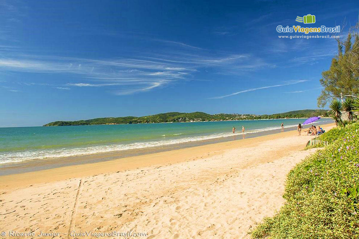 Imagem da Praia Baía Formosa, em Búzios.