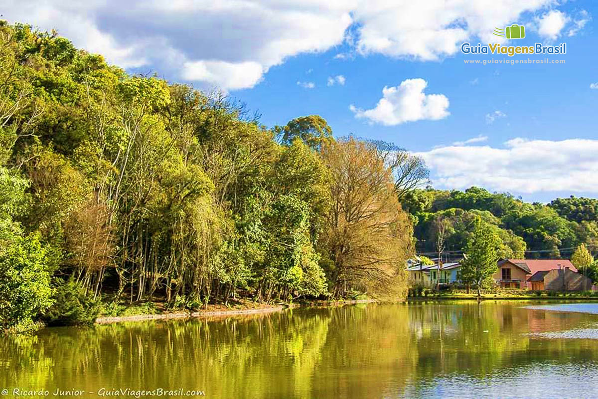 Imagem do lindo Parque Aldeia dos Imigrantes.