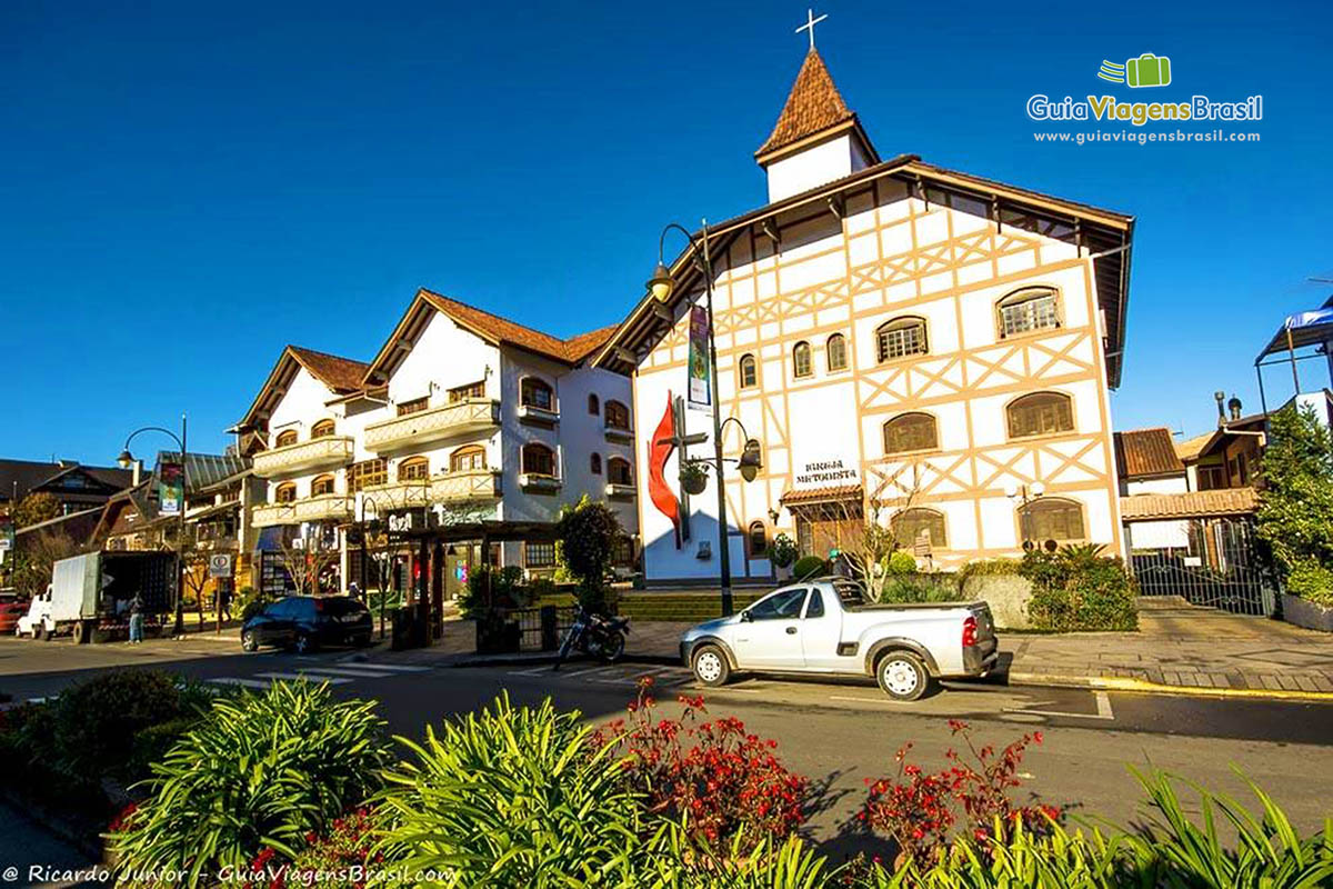 Imagem de belas arquiteturas de Gramado