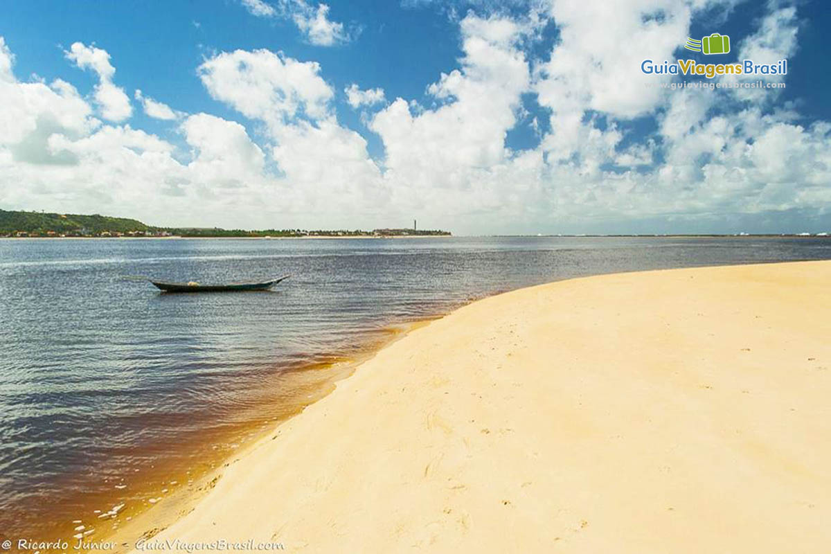Imagem das belezas encantadoras da Praia do Gunga.