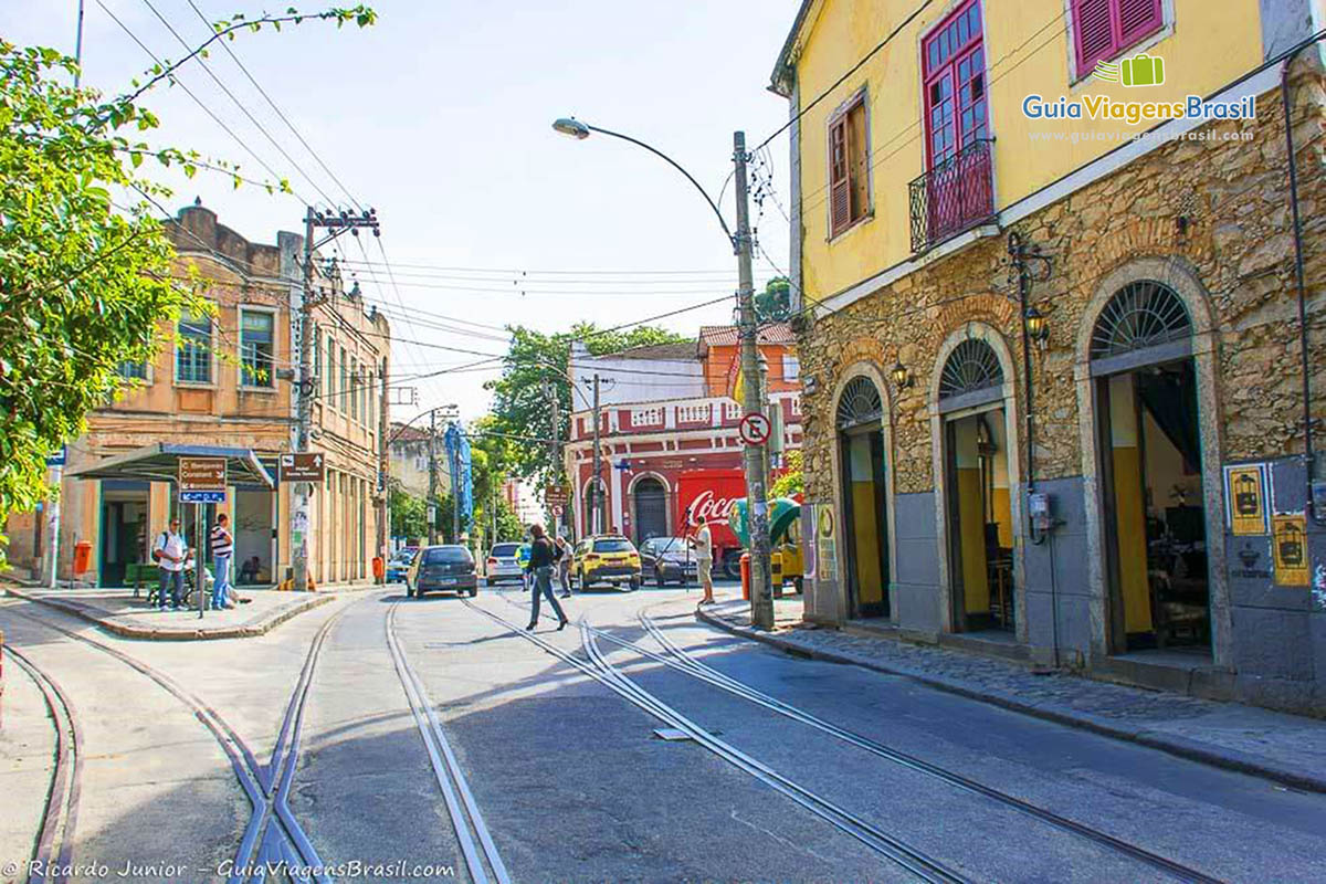 Imagem das ruas aconchegantes de Santa Tereza