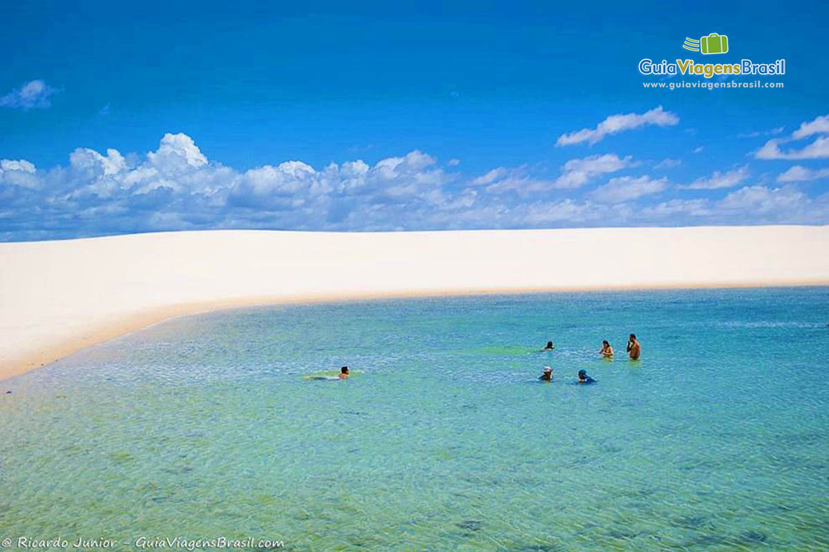 Imagem do alto da belíssima Lagoa Bonita.