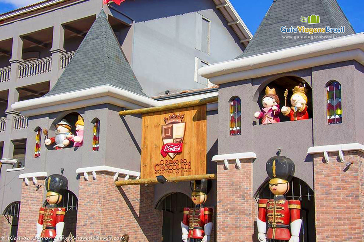 Imagem da fachada do Museu do Chocolate em Gramado.