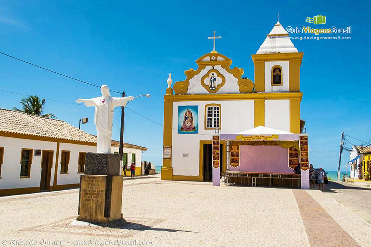 Imagem do centrinho de Arraial D`Ajuda.