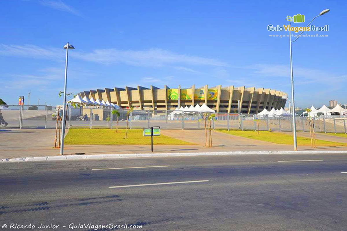 Imagem do Estádio do Mineirão, em Belo Horizonte.