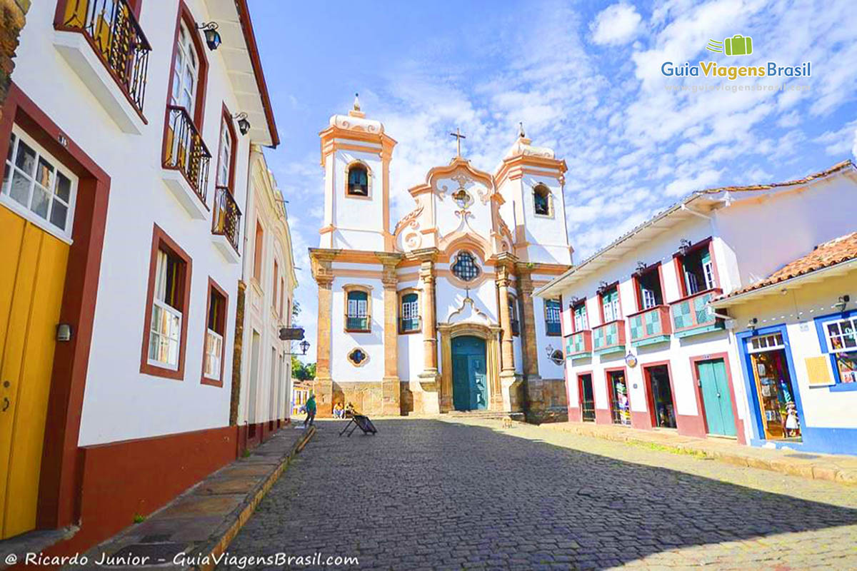 Imagem da Igreja de Nossa Senhora do Pilar, em Ouro Preto.