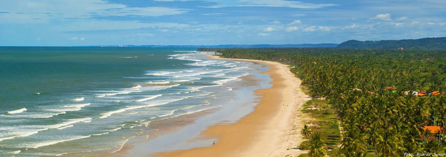 Visite o máximo de praias que o tempo livre permitir