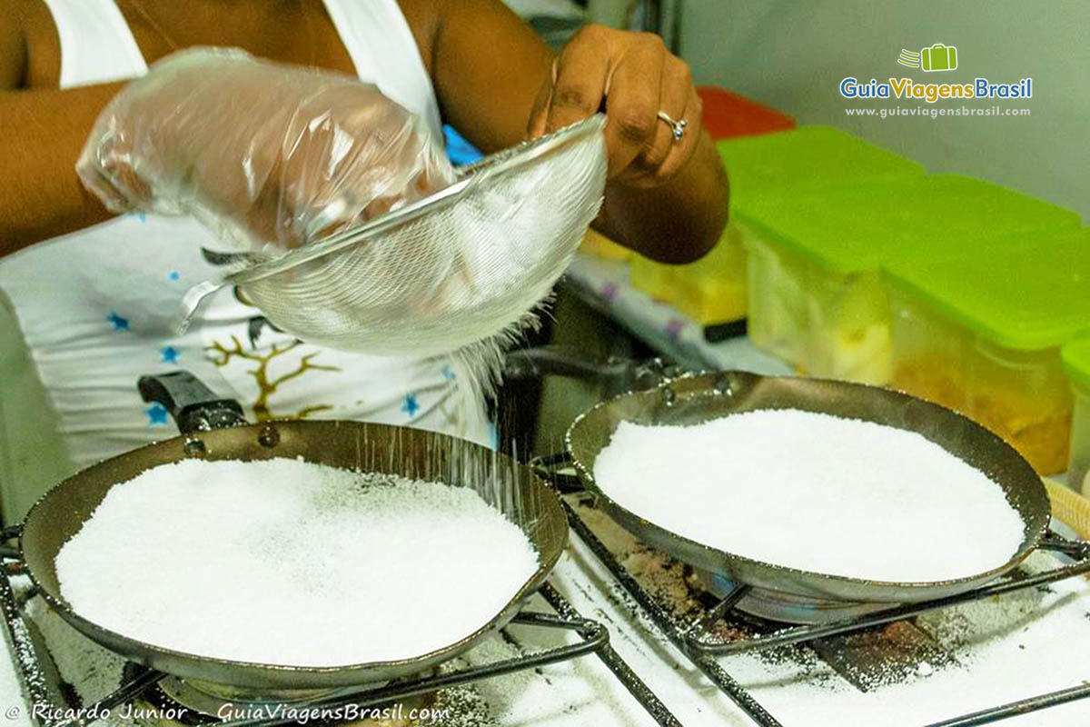 Imagem das famosas tapioca da Bahia.