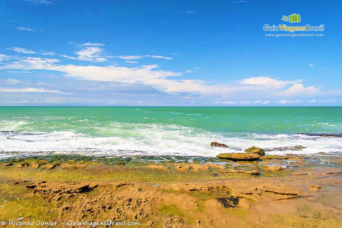 Imagem da linda Praia Barreta.