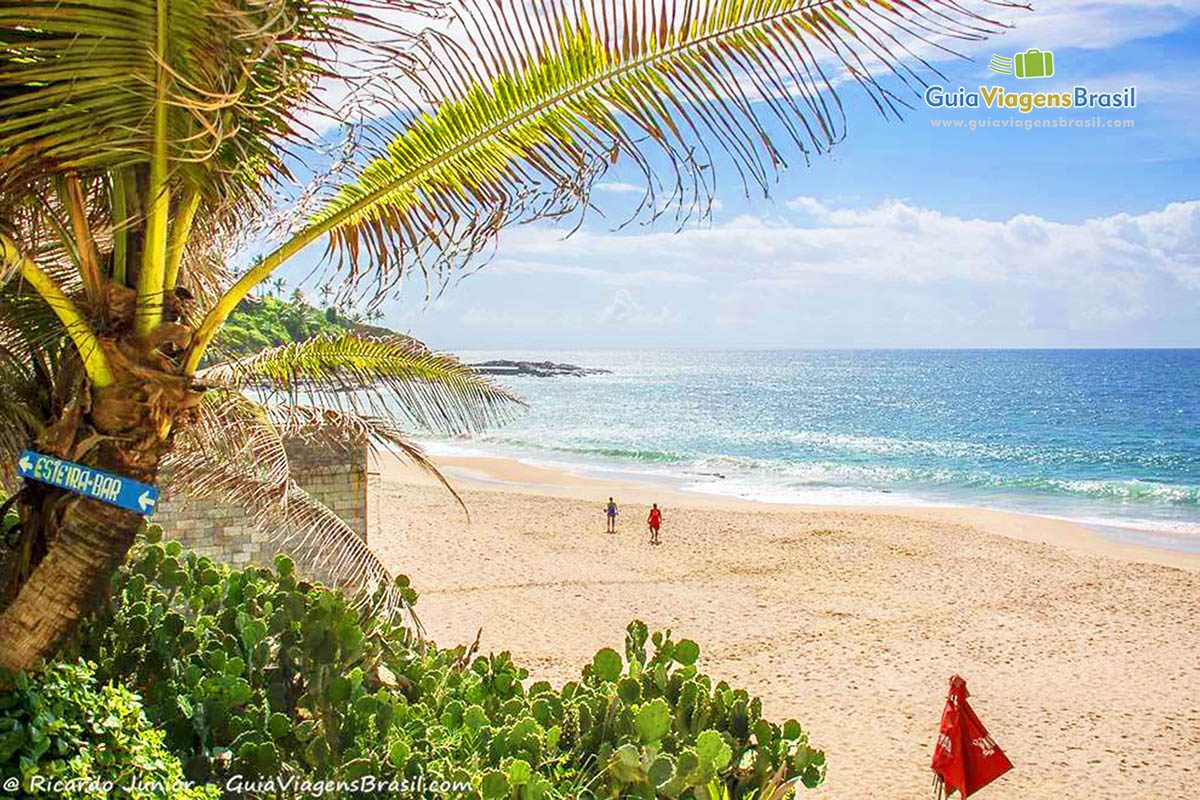 Imagem na chegada da Praia do Buracão.