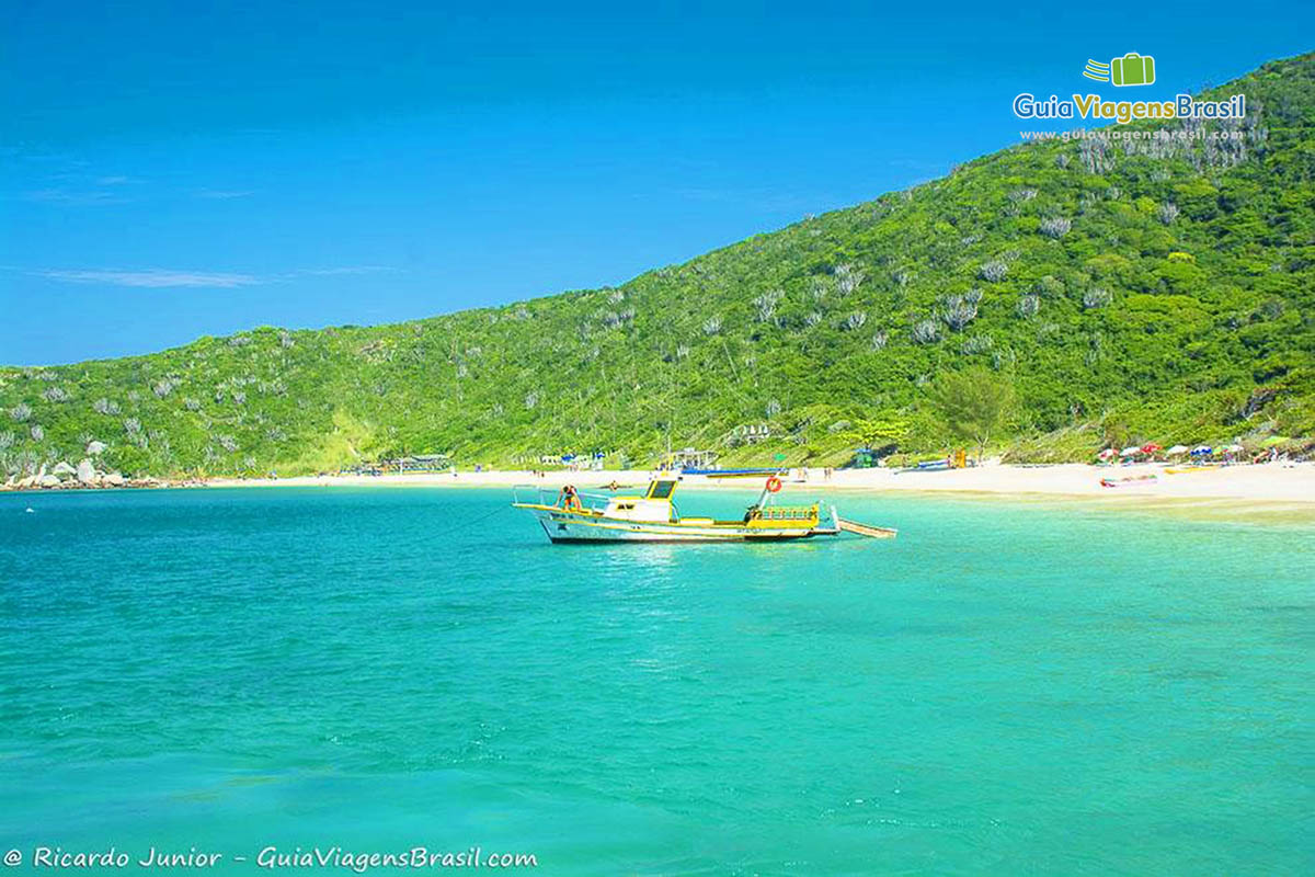 Imagem da deslumbrante Praia do Forno.