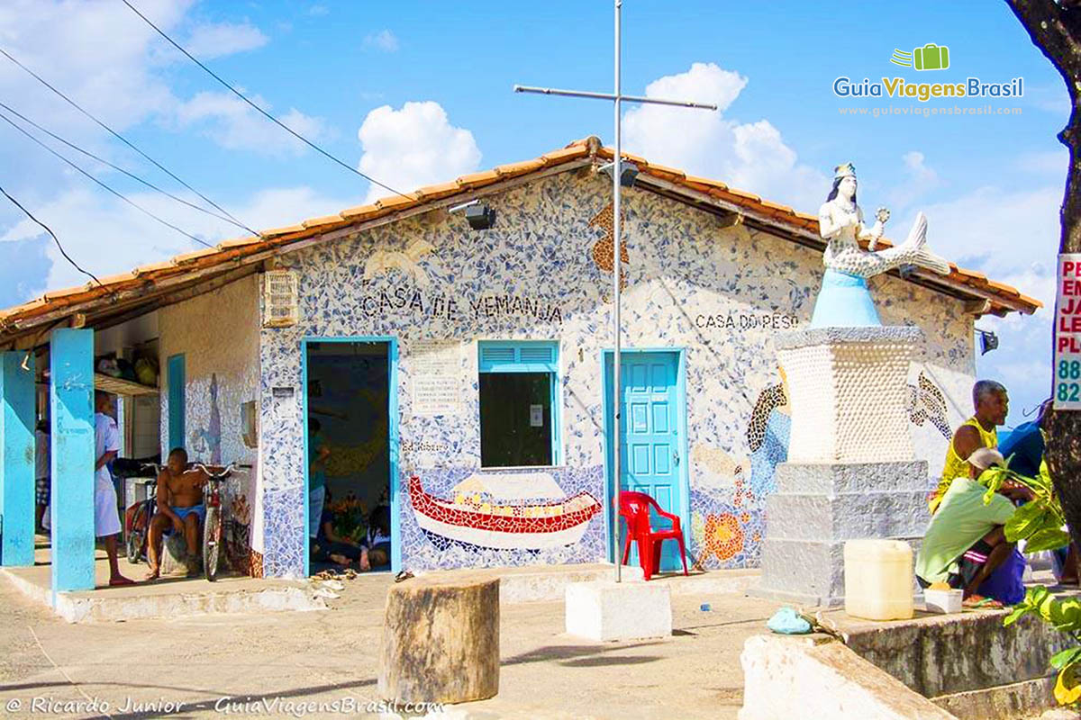 Imagem da Casa de Iemanjá.