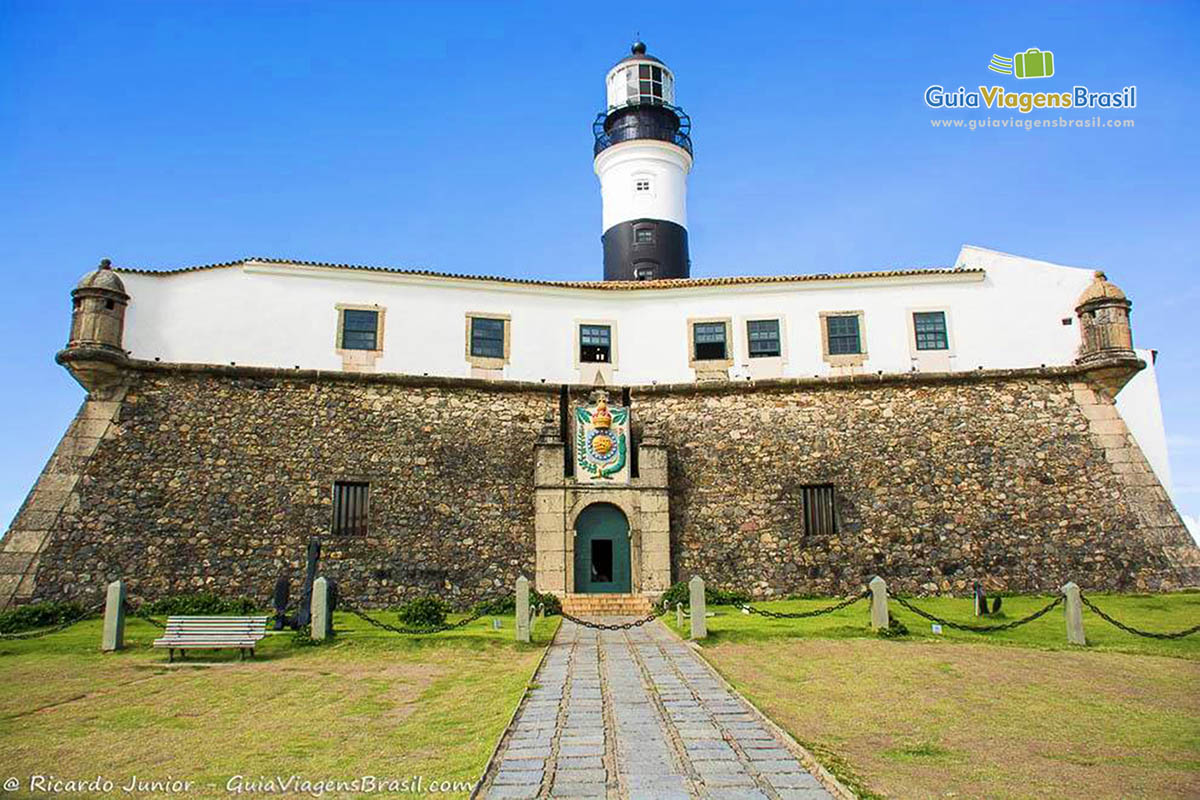 Imagem do Forte Santo Antônio da Barra.