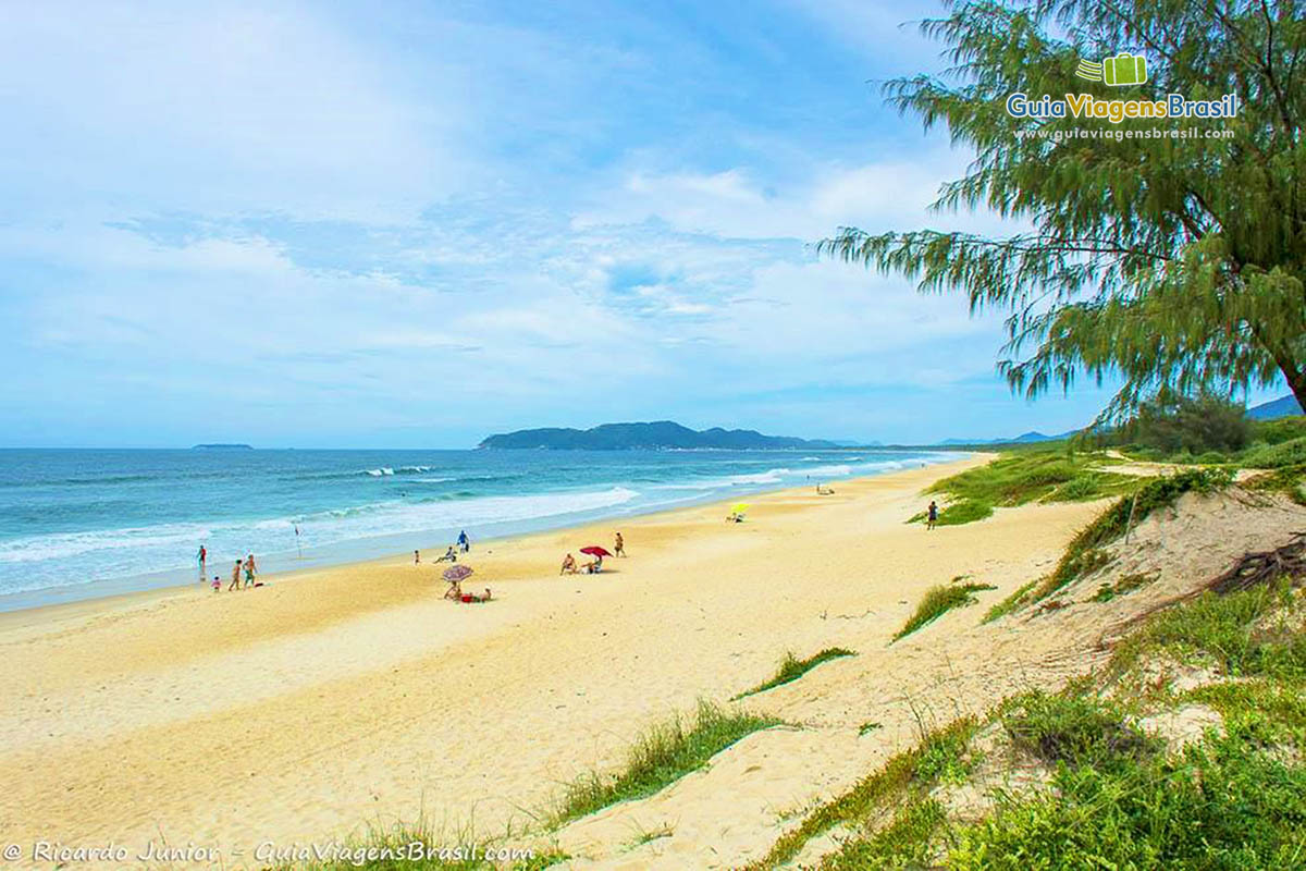 Imagem da linda Praia Moçambique.