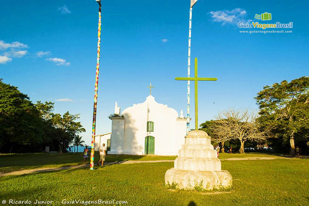 Imagem da igreja que possui em Quadrado.