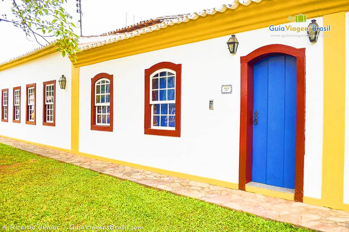 Imagem das casas em Tiradentes.