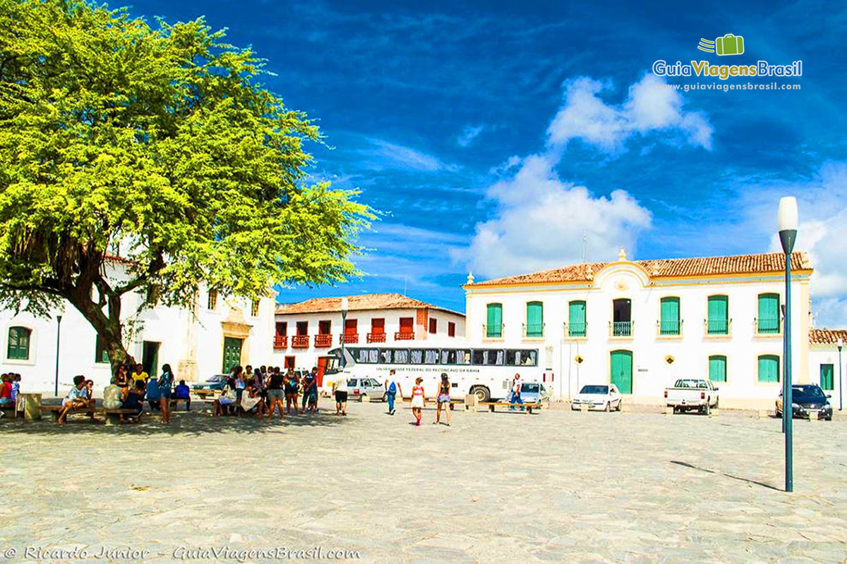 Imagem da Praça em São Cristóvão.