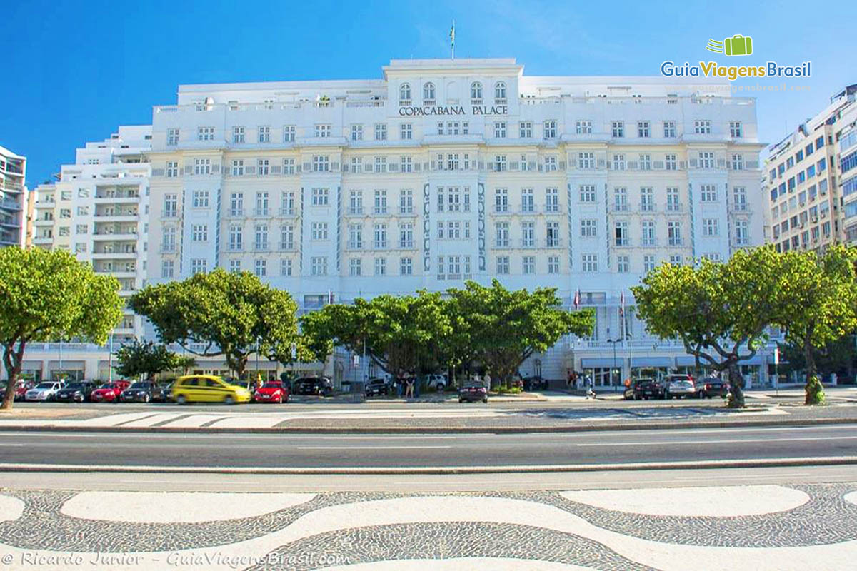 Imagem do conhecido Hotel Copacabana Palace.