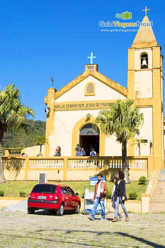 Imagem da Igreja Matriz Bom Jesus em Paranapiacaba.