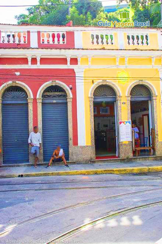 Imagem do charmoso Bairro de Santa Tereza.