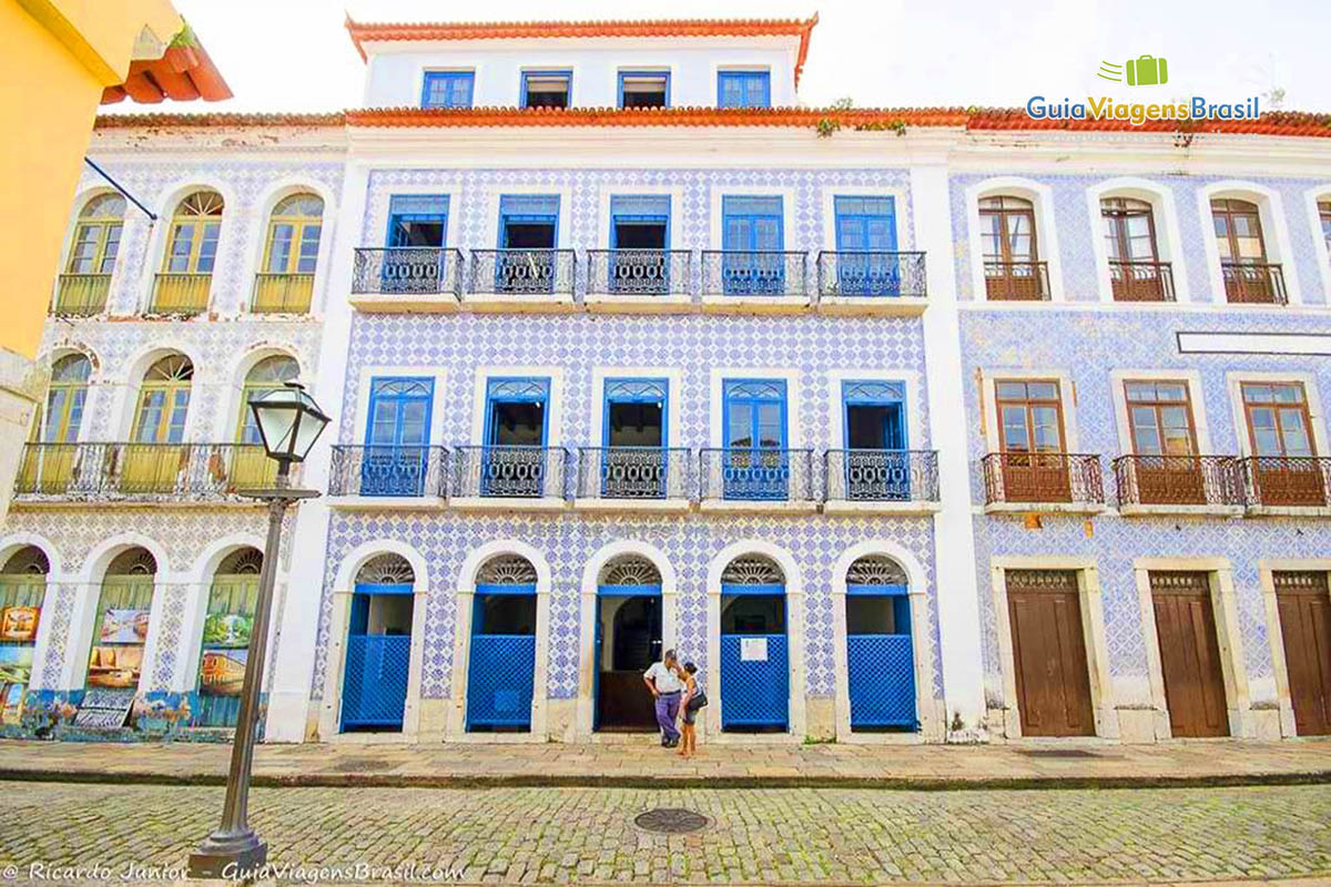 Imagem do lindo Centro Histórico de São Luís.