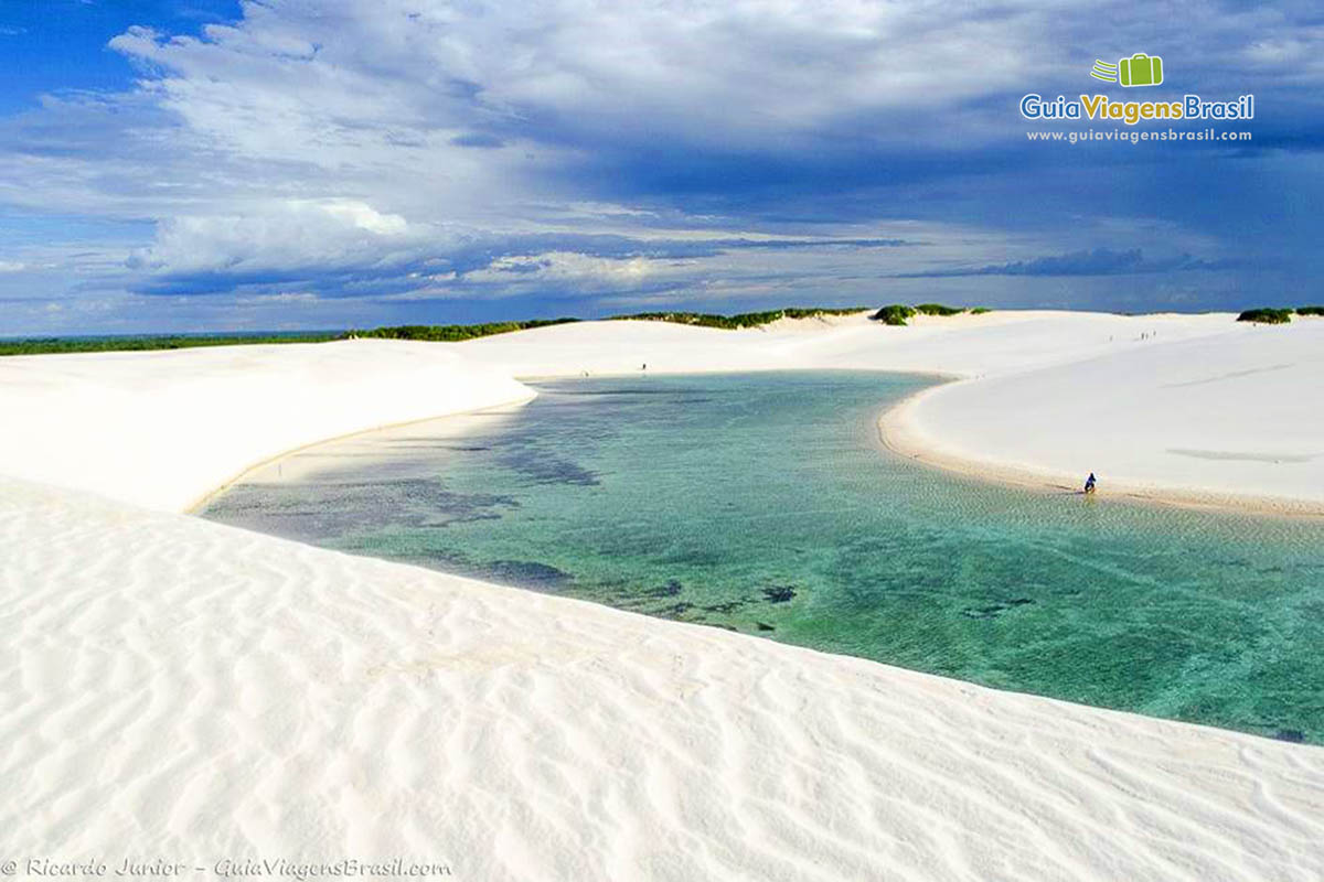 Imagem do paraíso de Barreirinhas.