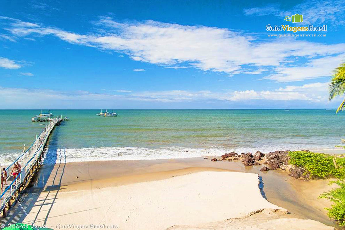 Imagem da maravilhosa Praia de Pirangi do Norte.