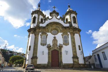 Foto da Igreja de Nossa Senhora do Carmo, em São João Del Rei, MG – Crédito da Foto: © Ricardo Junior Fotografias.com.br