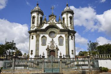 Foto da Igreja de São Francisco de Assis, em São João Del Rei, MG – Crédito da Foto: © Ricardo Junior Fotografias.com.br