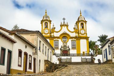 Foto da Igreja Matriz de Santo Antônio, em Tiradentes, MG – Crédito da Foto: © Ricardo Junior Fotografias.com.br