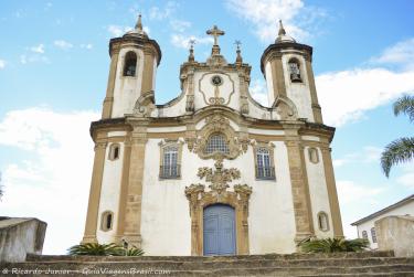 Foto da Igreja Nossa Senhora do Carmo, em Ouro Preto, MG – Crédito da Foto: © Ricardo Junior Fotografias.com.br