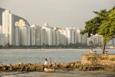 Foto da Praia Astúrias, Guarujá, SP – Crédito da Foto: © Ricardo Junior Fotografias.com.br