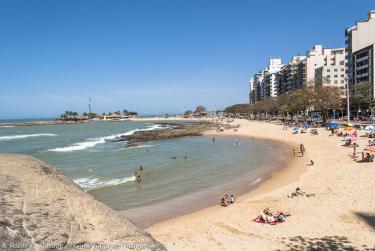 Foto da Praia Castanheiras, em Guarapari, ES – Crédito da Foto: © Ricardo Junior Fotografias.com.br