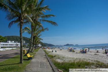 Foto da Praia Central de Guaratuba, em Guaratuba, PR – Crédito da Foto: © Ricardo Junior Fotografias.com.br